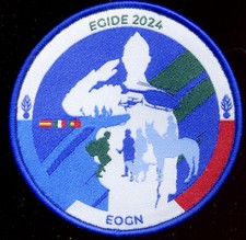 GENDARMERIE / EGIDE 2024 EOGN HORSE DOG HELICOPTER PORTUGAL SPAIN ITALY FABRIC