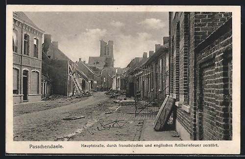 Cpa passchendaele - cpa,