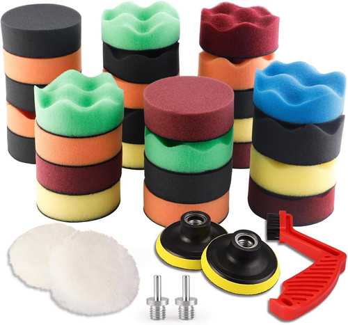 34pcs éponge polissage - Éponge,