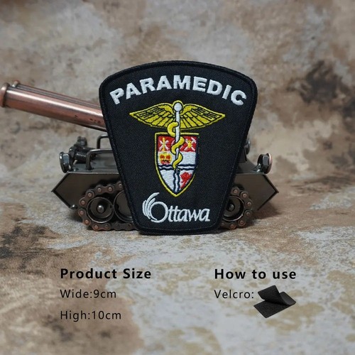 écusson brodé paramedic - Écusson,