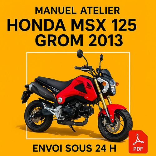 Manuel atelier honda msx 125 - atelier,