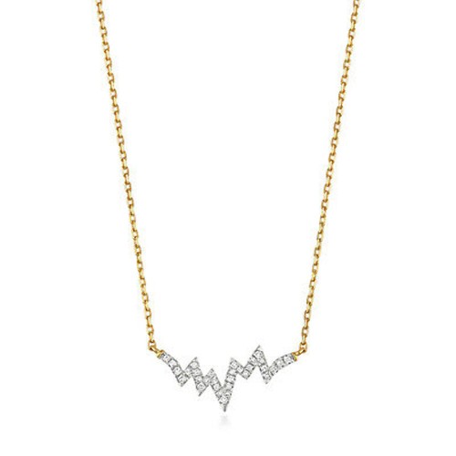 Collier battement coeur en - collier,
