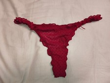 Lingerie rouge dentelle /