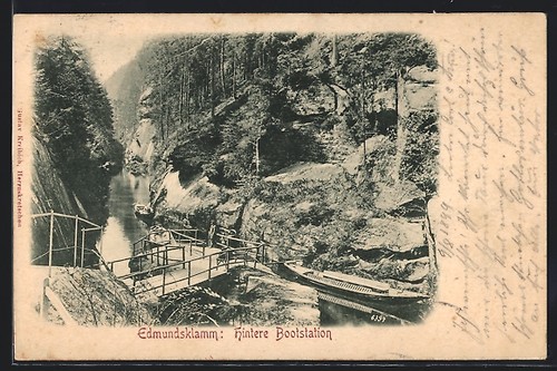 Carte postale edmundsklamm - carte,