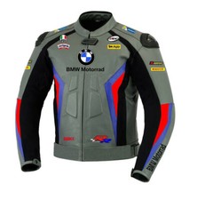 BMW veste moto cuir hommes motard veste de course vestes MOTOGP moto