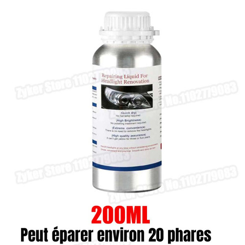 Liquide restauration phares - restauration,