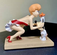 Figurine Droopy et Pin-up Tex