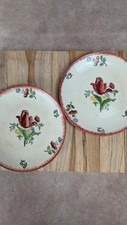 Lot de 2 assiettes à dessert