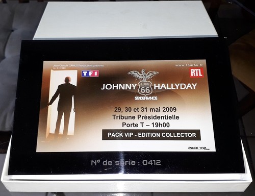 Johnny hallyday pack vip - pack,