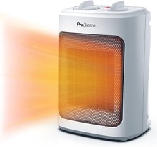 Pro Breeze Mini Radiateur Céramique 2000 W 3 Niveaux de Puissance Chauffage