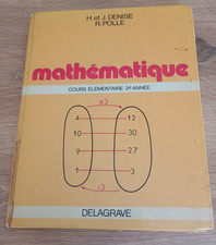 Ancien livre de mathématiques