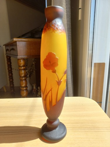 Vase daum nancy art - nancy,