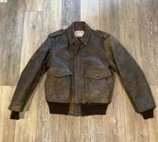 Schott A-2 Leather Jacket size 38