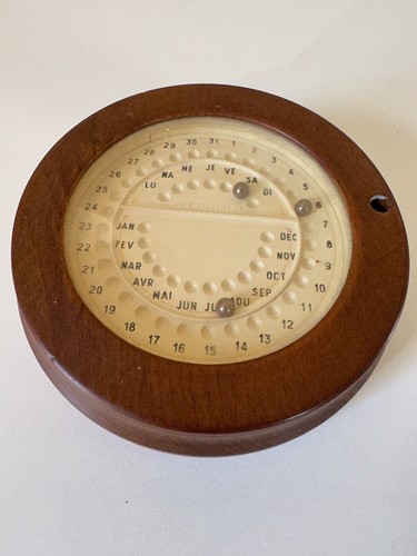 Calendrier perpétuel vintage - calendrier,