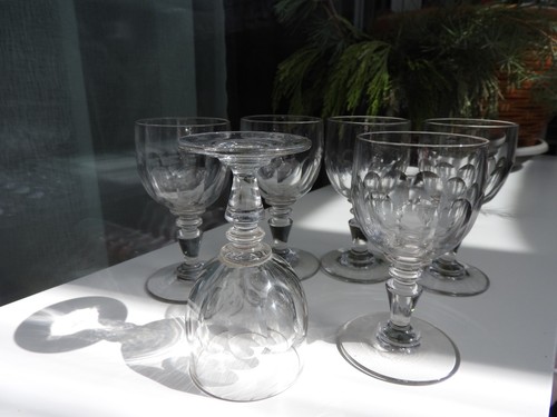 Baccarat anciens verres - verres, de