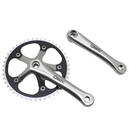 Pedalier route fixie alu - pedalier,