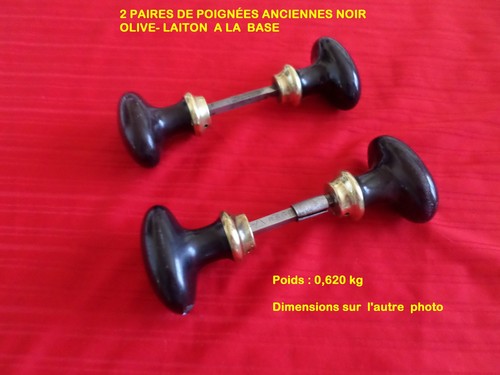 Anciennes poignées porte - anciennes, de
