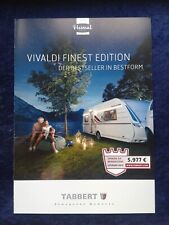Tabbert Vivaldi Finest Edition Prospectus 7.2017
