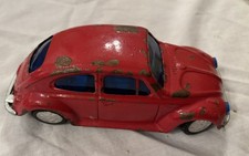Old Bandai battery operated tinplate VW Volkswagen Buggy, poor-fair condition 