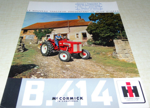 Brochure prospectus tracteur - brochure,