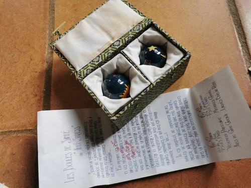 Coffret boules chinoises - de,