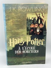 GALLIMARD Livre Grand Format HARRY POTTER A L’ÉCOLE DES SORCIERS - J.K. Rowling