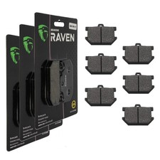 3 Kit plaquettes frein Av G, Av D et Ar Pour Yamaha XS 1100  de 1978 à 1980