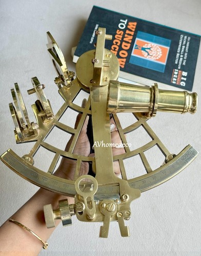 Sextant nautique laiton - nautique, en