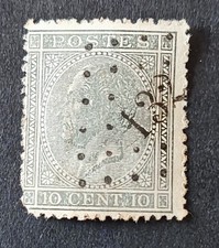 TIMBRE BELGIQUE BELGIE 1866
