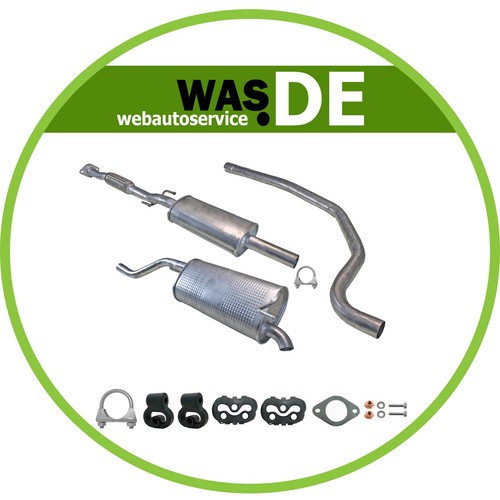Kit pot échappement pour - kit,