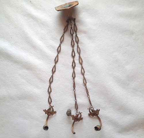 Monture bronze laiton - ?, chaines