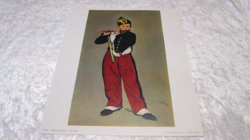 Ancienne lithographie manet - ancienne,
