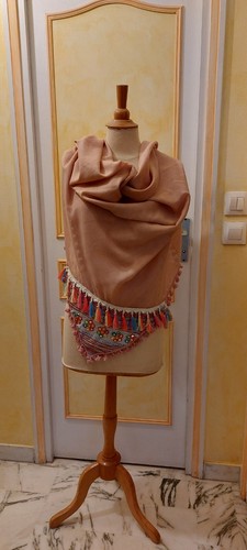 Grande echarpe etole avec - echarpe,