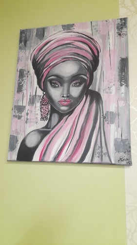 Tableau toile peinte - toile,