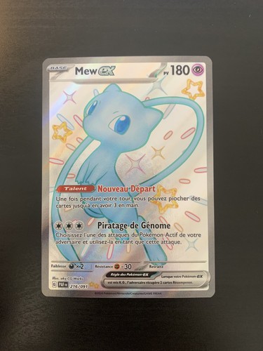 Carte pokémon mew - pokémon,