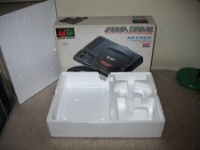 (BOX ONLY) BOX+POLYSTYRENE FOR SEGA MEGADRIVE 1 CONSOLE JAP IMPORT (BOX ONLY)