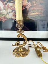 bougeoir pied de lampe en