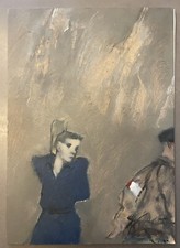 Tableau peinture ancienne 2nde