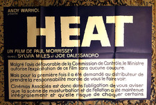 Affiche 1972 HEAT 80x120 Andy