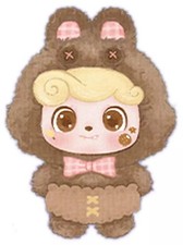 Accessoire porte-clés badge