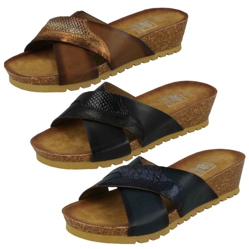 Sandales mules vamp talon - mules,