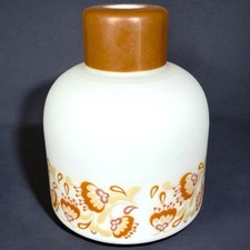 Suspension globe opaline beige