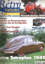 RETRO HEBDO N°21 TATRA