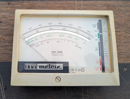 Multimetre metrix mx202d - metrix,