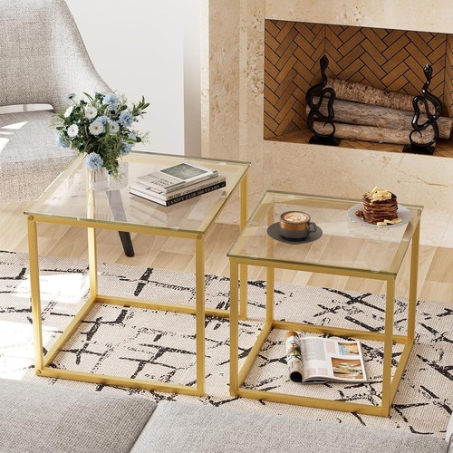Table basse carrée - , en