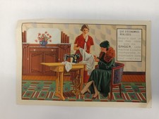 Singer Sewing Machine Postcard - NÎmes