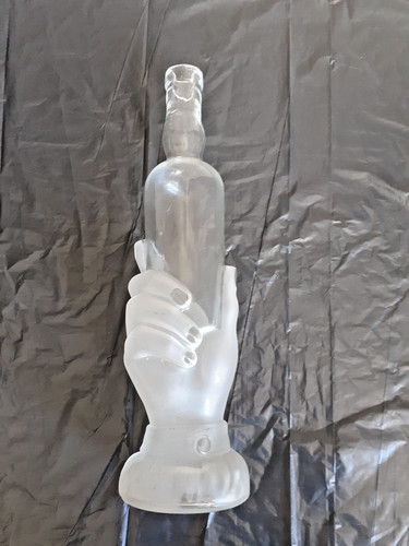 Ancienne bouteille verre vide