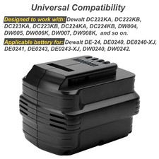 4000mAh Batterie pour DEWALT