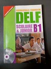 DELF SCOLAIRE ET JUNIOR B1 LIVRE DE L'ELEVE + AUDIO By Caroline Veltcheff NEW