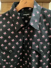 Dsquared2 Flower Western Shirt